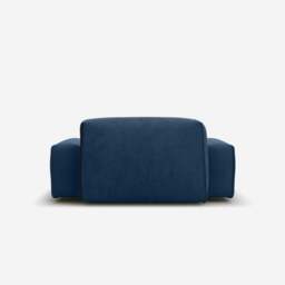 Float 1.5 Seater Chaise Sofa - Midnight Blue Velvet - thumbnail 4