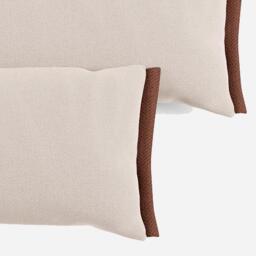 Side Cushions - Natural Cotton - thumbnail 2