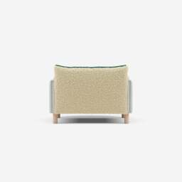 Cozy 1.5 Seater Chaise Sofa - Natural Cotton - thumbnail 4