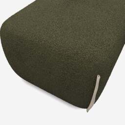Cozy Pouffe - Green Boucle II - thumbnail 3