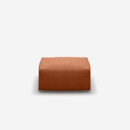 Float Square Ottoman - Henna Cotton - thumbnail 2