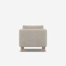 Cozy Armchair - Ecru Boucle - thumbnail 4