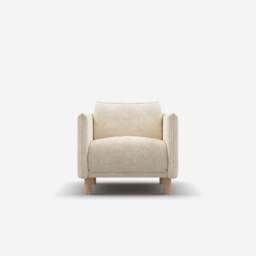 Cozy Armchair - Ecru Boucle - thumbnail 3