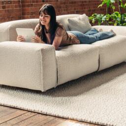 Float 1.5 Seater Sofa - Green Boucle II - thumbnail 8