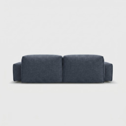 Float 3 Seater Sofa - Blue & Brown Textured Weave - thumbnail 4