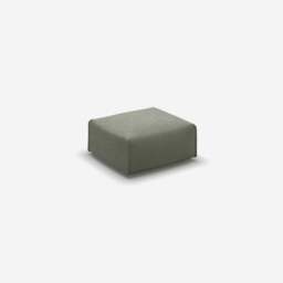 Float Square Ottoman - Meadow Cotton