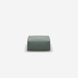 Float Square Ottoman - Sage Cotton - thumbnail 2