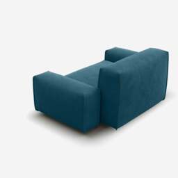 Float 1.5 Seater Sofa - Teal Velvet - thumbnail 4
