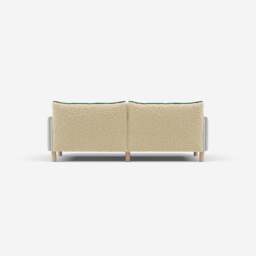 Cozy 3 Seater RH Chaise Sofa - Natural Cotton - thumbnail 4