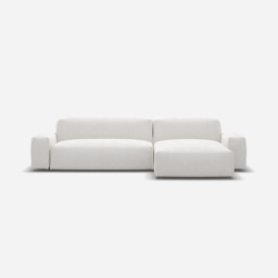 Float 4 Seater RH Chaise Sofa - Natural Cotton - thumbnail 3