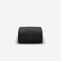 Float Square Ottoman - Black Boucle - thumbnail 2