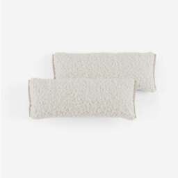 Side Cushions - White Fleece - thumbnail 1