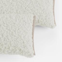 Side Cushions - White Fleece - thumbnail 2