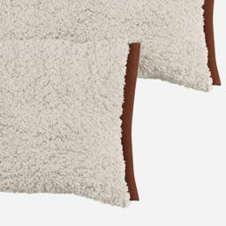 Side Cushions - Cream Fleece - thumbnail 2