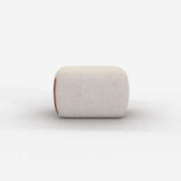 Cozy Pouffe - Cream Fleece - thumbnail 3