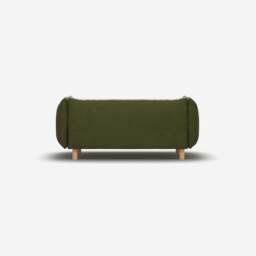 Pillow 2 Seater Sofa - Dark Green Velvet - thumbnail 4