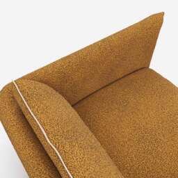 Cozy Armchair - Mustard Boucle II - thumbnail 4