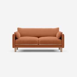 Cozy 2 Seater Sofa - Henna Cotton - thumbnail 1