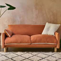 Cozy 2 Seater Sofa - Henna Cotton - thumbnail 2