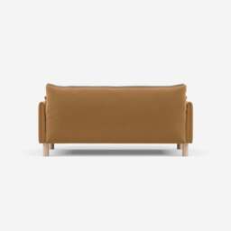 Cozy 2 Seater Sofa - Ochre Cotton - thumbnail 5