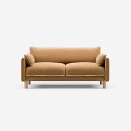 Cozy 2 Seater Sofa - Ochre Cotton