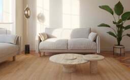 Cozy 2 Seater Sofa - Ochre Cotton - thumbnail 7