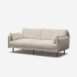 Rest 3 Seater Sofa - Ecru Boucle - thumbnail 4