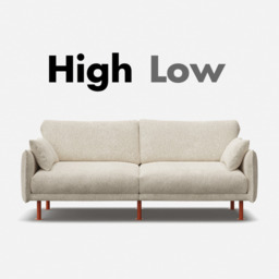 Rest 3 Seater Sofa - Ecru Boucle - thumbnail 5