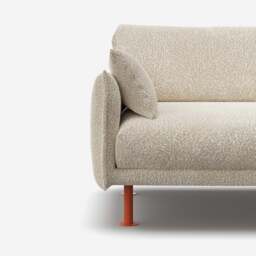 Rest 3 Seater Sofa - Ecru Boucle - thumbnail 3
