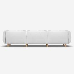Pillow 5 Seater Sofa - Natural Cotton - thumbnail 4