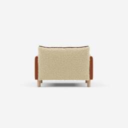 Cozy 1.5 Seater Sofa - Henna Cotton - thumbnail 5
