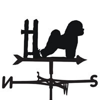 Weathervane in Bichon Frise Dog Design - Large (Traditional) - image 1