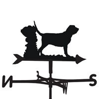 Weathervane in Bloodhound Dog Design - Medium (Cottage) - image 1