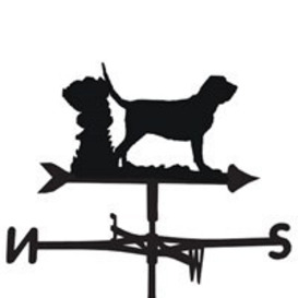 Weathervane in Bloodhound Dog Design - Medium (Cottage) - thumbnail 1