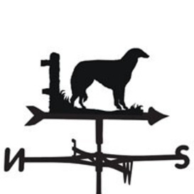 Weathervane in Borzoi Dog Design - Medium (Cottage) - thumbnail 1
