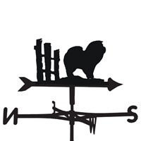 Weathervane in Chow Dog Design - Large (Traditional) - image 1