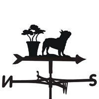 Weathervane in French Bulldog Design - Medium (Cottage) - image 1