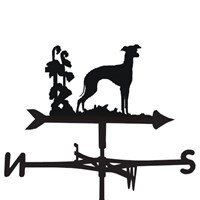 Weathervane in Italian Greyhound Design - Medium (Cottage) - image 1