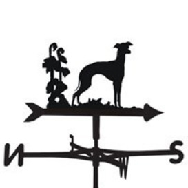 Weathervane in Italian Greyhound Design - Medium (Cottage) - thumbnail 1