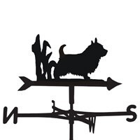 Weathervane in Norwich Dog Design - Medium (Cottage) - image 1