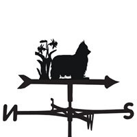 Weathervane in Yorkie Design - Large (Traditional) - image 1