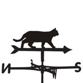 Prowling Cat Weathervane - Medium (Cottage) - thumbnail 1