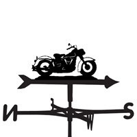 Harley Davidson Motorbike Weathervane - Large (Traditional) - image 1