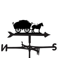 Weathervane in a Hay Time Horse Design - Medium (Cottage) - image 1