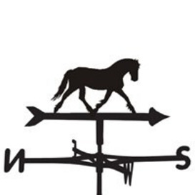 Weathervane in Frazer Horse Design - Medium (Cottage) - thumbnail 1
