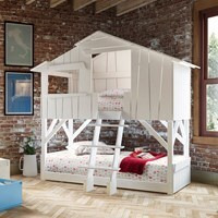 Mathy by Bols Original Treehouse Bunk Bed available in 3 Sizes and 26 Colours - Single - image 1