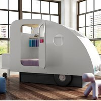 Mathy by Bols Original Kids Caravan Bed available in 26 Colours - image 1