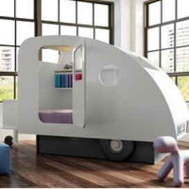 Mathy by Bols Original Kids Caravan Bed available in 26 Colours - thumbnail 1