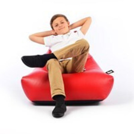 Extreme Lounging Mini Indoor Bean Bag in Red - thumbnail 2