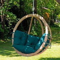 Globo Garden Hanging Chair in Green - image 1
